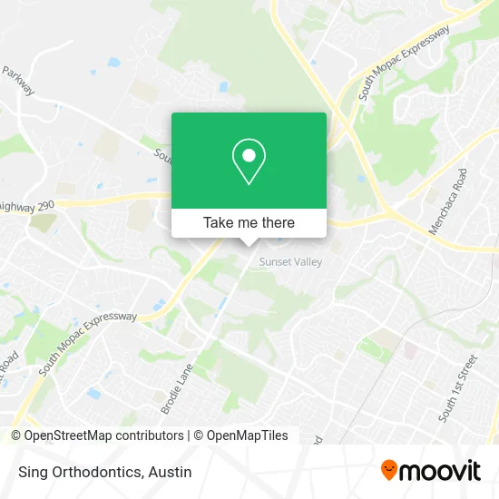 Sing Orthodontics map