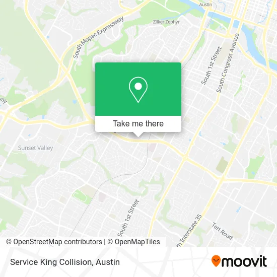Mapa de Service King Collision