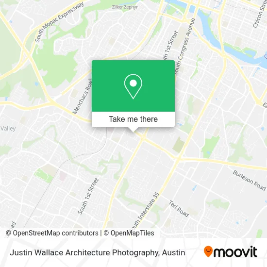 Justin Wallace Architecture Photography map