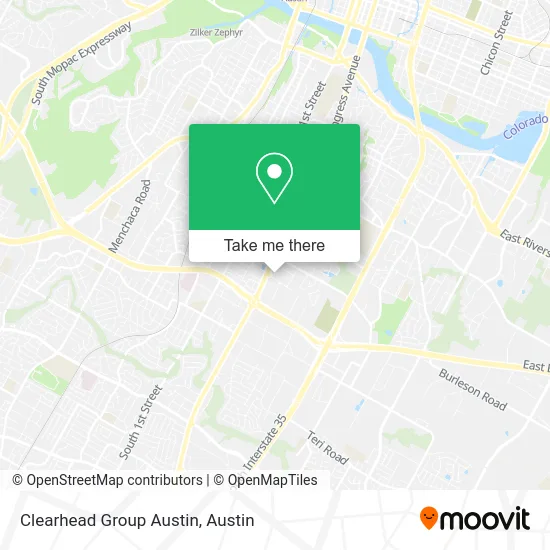 Clearhead Group Austin map