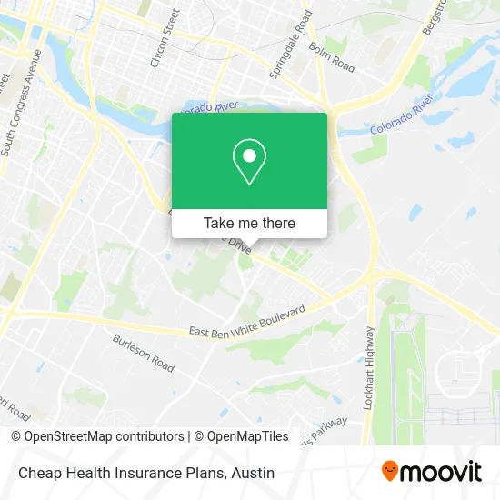 Cheap Health Insurance Plans map