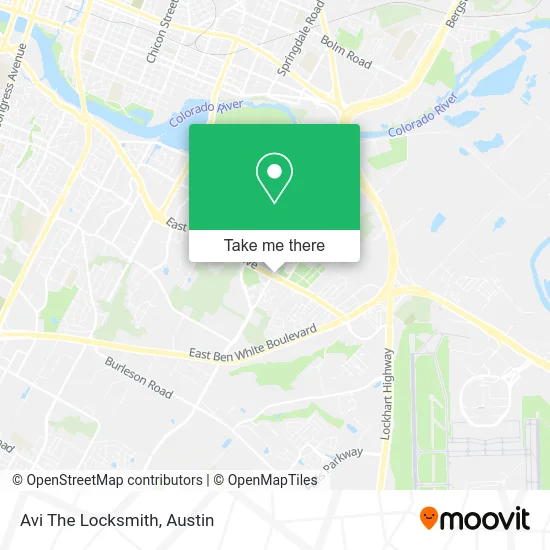 Avi The Locksmith map
