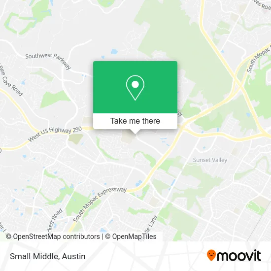 Small Middle map