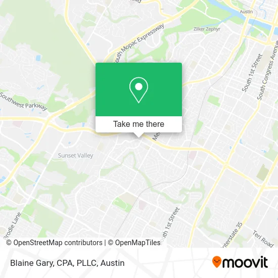 Blaine Gary, CPA, PLLC map