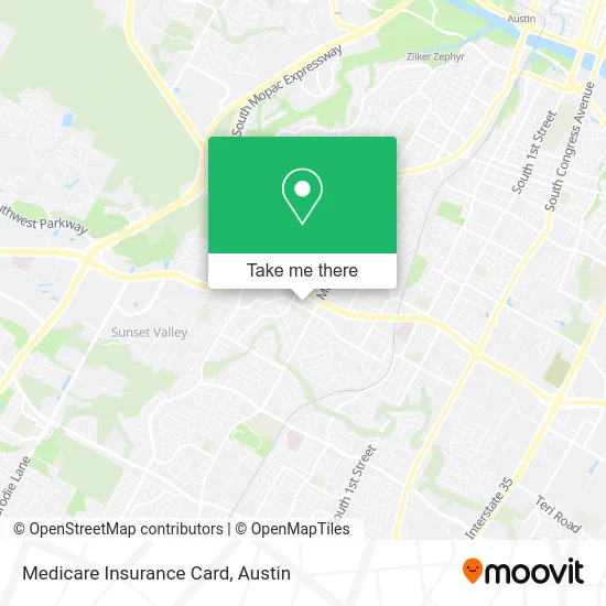 Medicare Insurance Card map