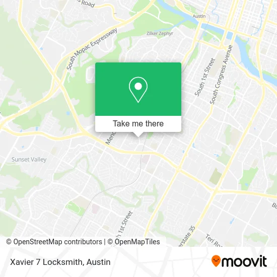 Mapa de Xavier 7 Locksmith