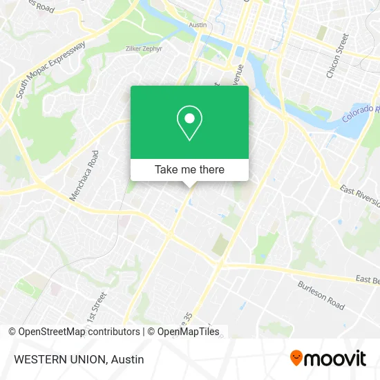 WESTERN UNION map