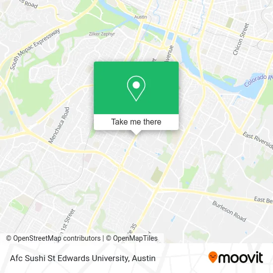 Afc Sushi St Edwards University map