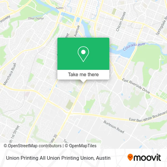 Union Printing All Union Printing Union map
