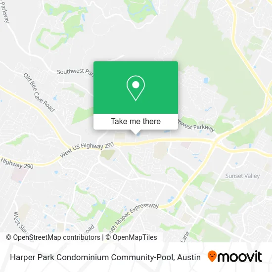 Harper Park Condominium Community-Pool map