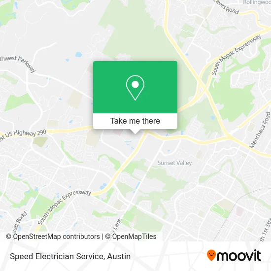 Speed Electrician Service map
