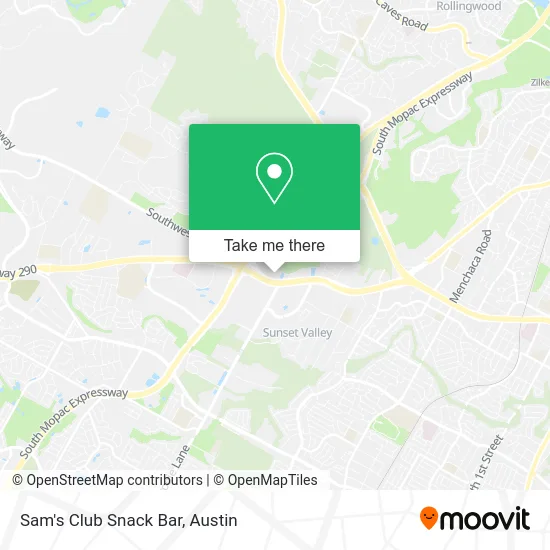 Sam's Club Snack Bar map