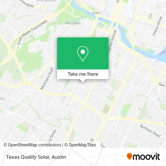 Texas Quality Solar map