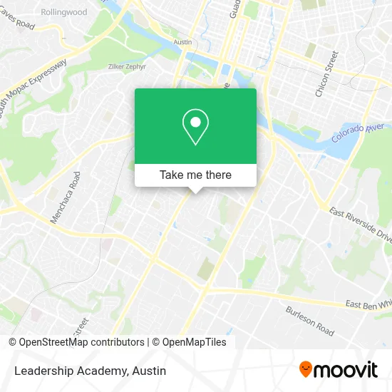 Leadership Academy map