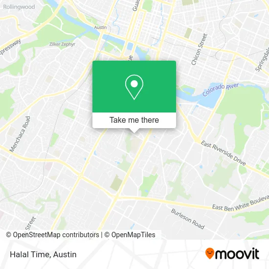 Halal Time map