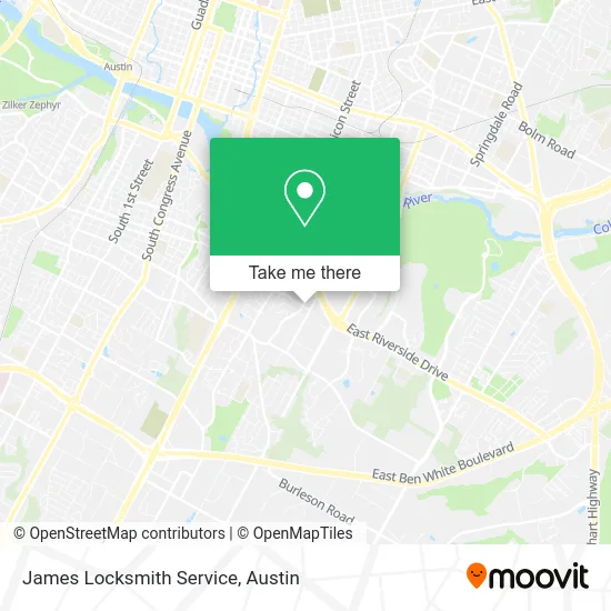 James Locksmith Service map