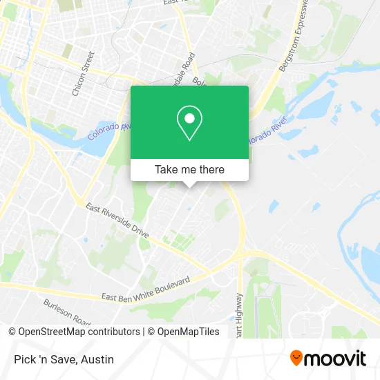 Pick 'n Save map