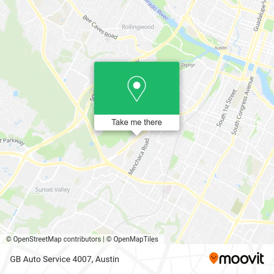 GB Auto Service 4007 map