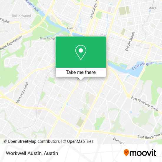 Workwell Austin map