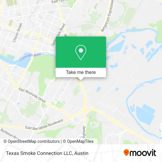 Texas Smoke Connection LLC map