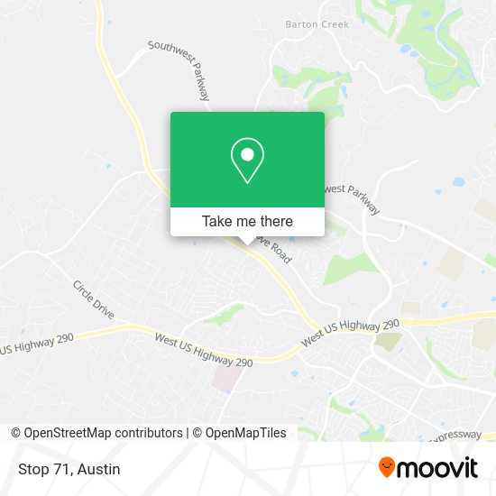 Stop 71 map