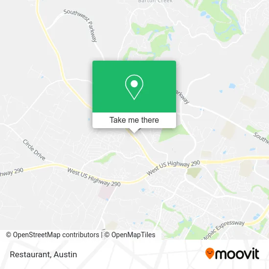Restaurant map