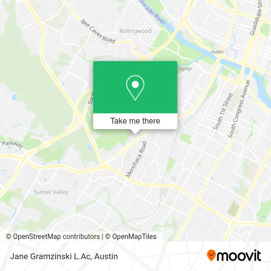 Jane Gramzinski L.Ac map