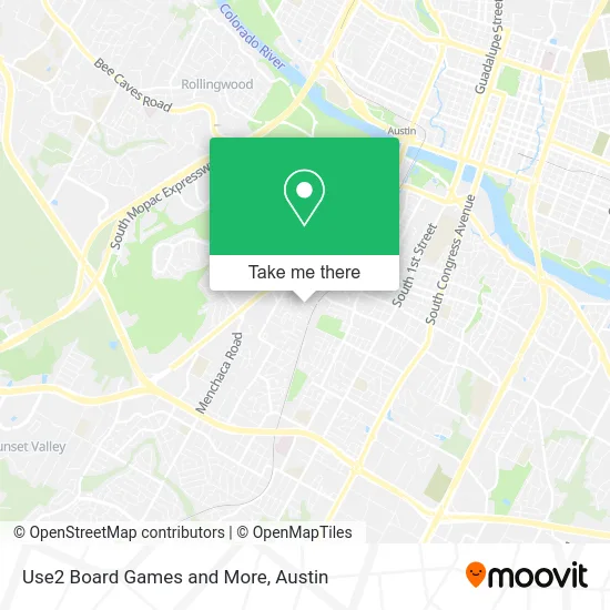 Mapa de Use2 Board Games and More