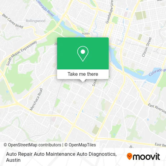 Mapa de Auto Repair Auto Maintenance Auto Diagnostics
