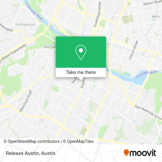 Release Austin map