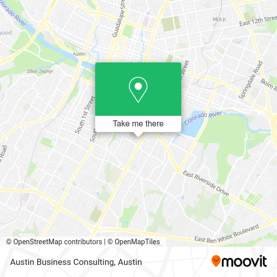 Austin Business Consulting map