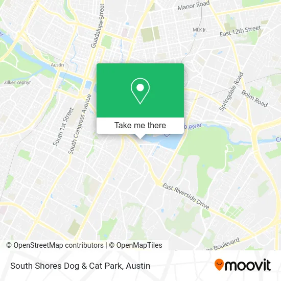 South Shores Dog & Cat Park map