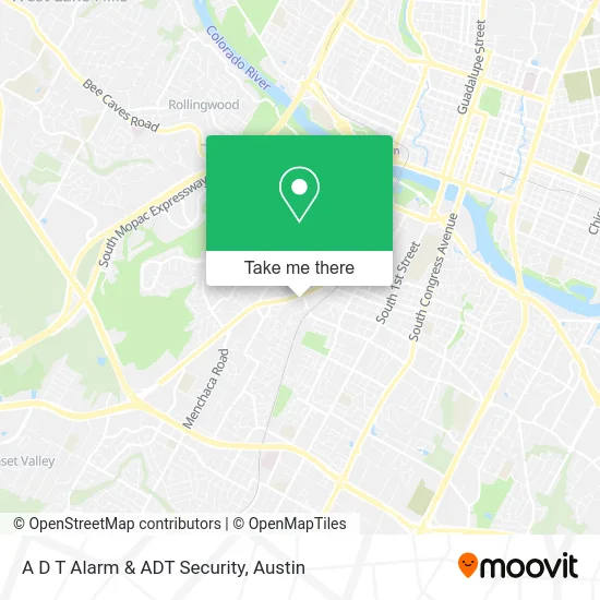 Mapa de A D T Alarm & ADT Security