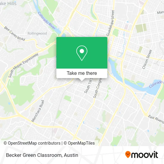 Becker Green Classroom map