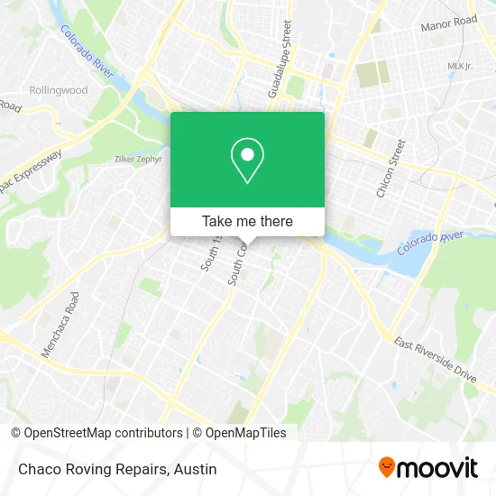 Chaco Roving Repairs map