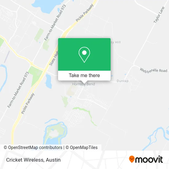 Cricket Wireless map