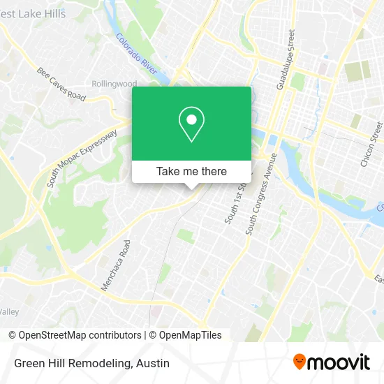 Green Hill Remodeling map