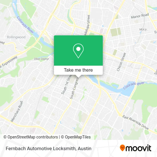 Fernbach Automotive Locksmith map