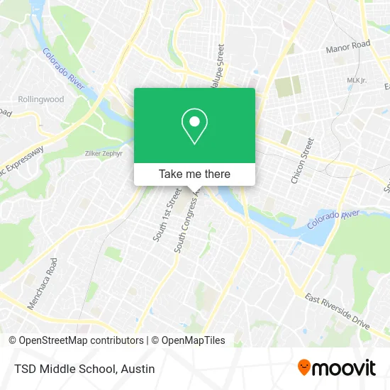 TSD Middle School map