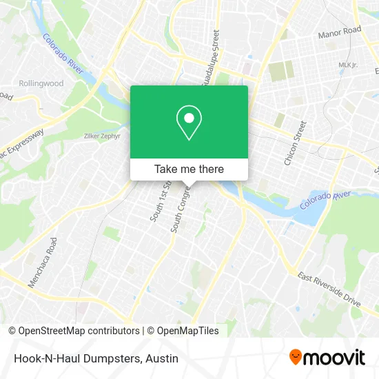 Mapa de Hook-N-Haul Dumpsters