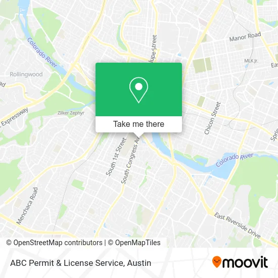 ABC Permit & License Service map