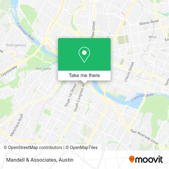 Mandell & Associates map