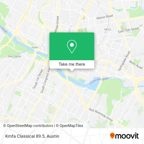 Kmfa Classical 89.5 map