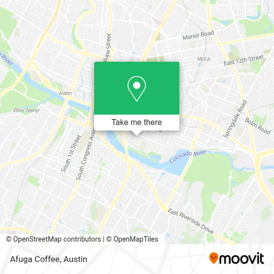 Afuga Coffee map