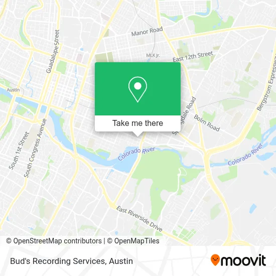 Bud's Recording Services map