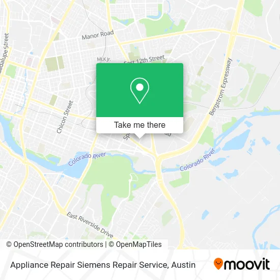 Mapa de Appliance Repair Siemens Repair Service