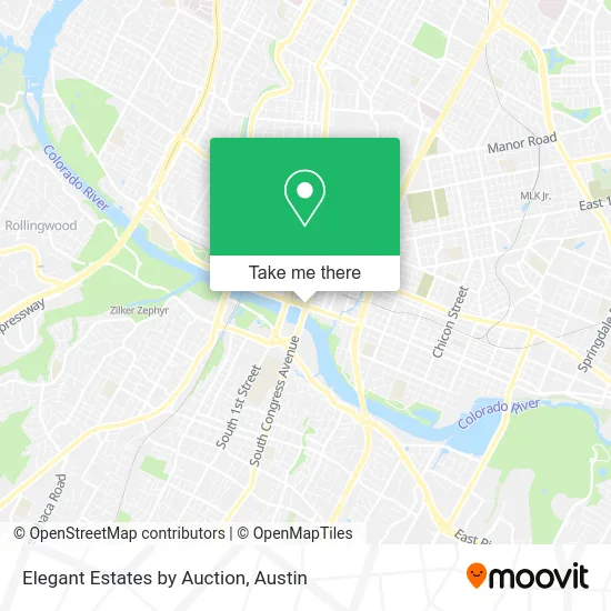 Elegant Estates by Auction map