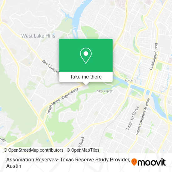 Association Reserves- Texas Reserve Study Provider map