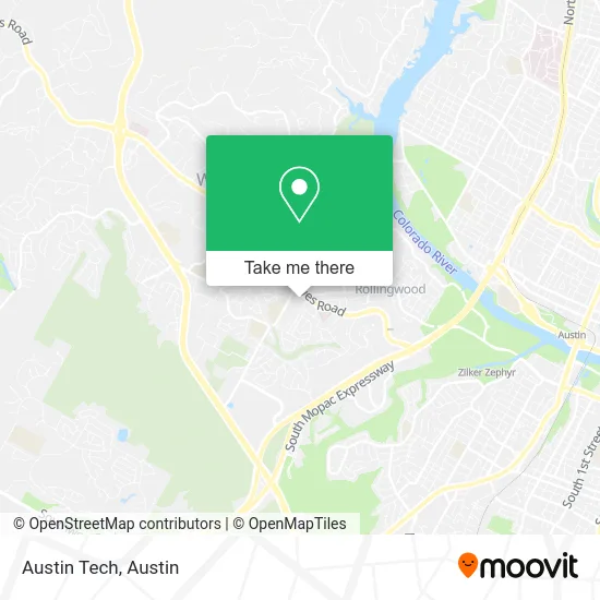 Austin Tech map