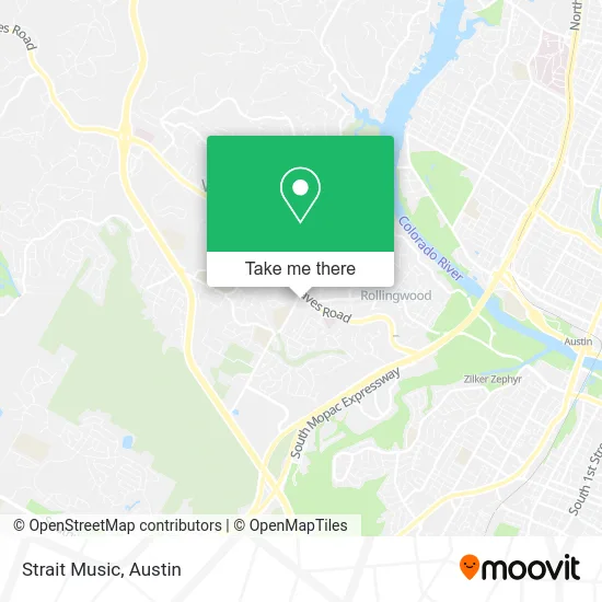 Strait Music map